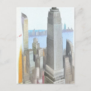 Carte d'art Sketch City New York