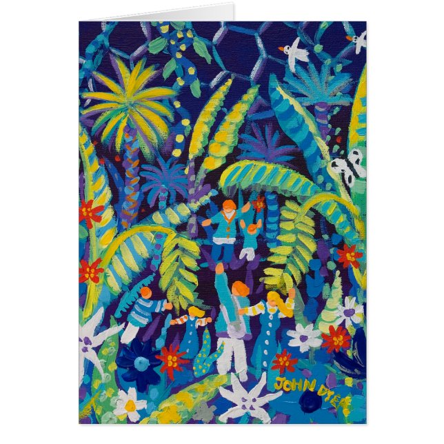 Carte d'art : Vallée de jungle, le projet d'Éden (Devant)