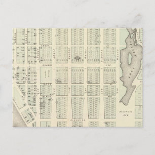 Carte d'Asbury Park, comté de Monmouth, New Jersey