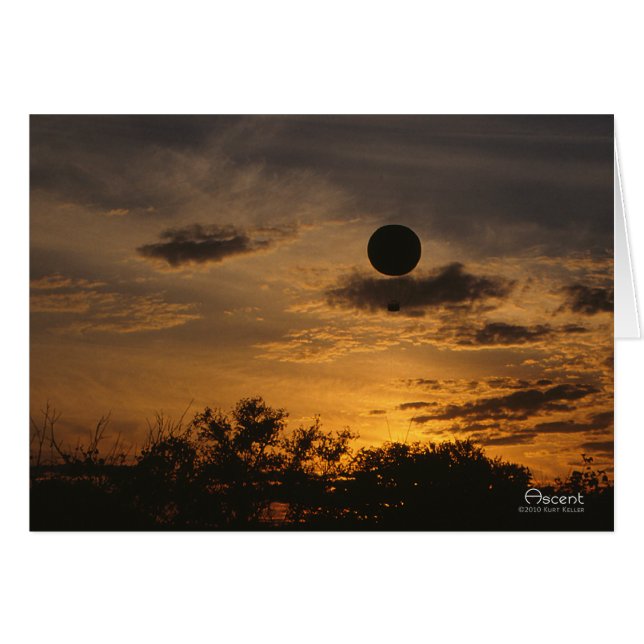 Carte d'ascension (Devant Horizontal)