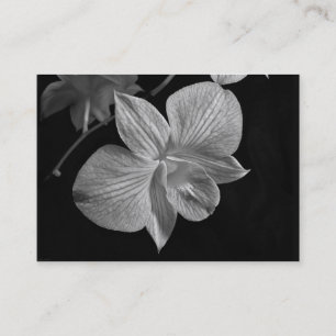 Carte d'ATC de fleur d'orchidée de Dendrobium