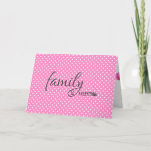 Carte daughter-in-law polka dot birthday