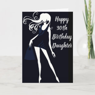Carte "DAUGHTER'S ***3Oth***** BIRTHDAY PRIDE/LOVE