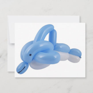Carte Dauphin de ballon