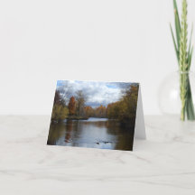 Carte d'automne de Boise