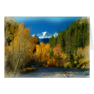 CARTE D'AUTOMNE MNT ROCKY