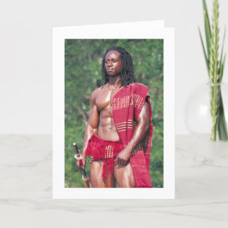 Carte David Adomah comme "Afrikan "