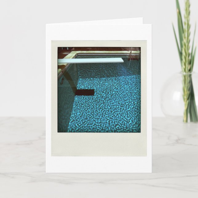 Carte David's Pool 0916 3d Computer Art card (Devant)