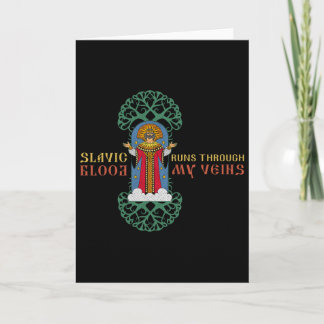 Carte Dazhbog Ancient Mythological Slavic Paganism Russi