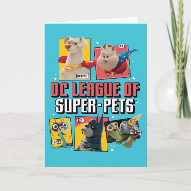 Carte DC League of Super-Pets Character Panels (Devant)