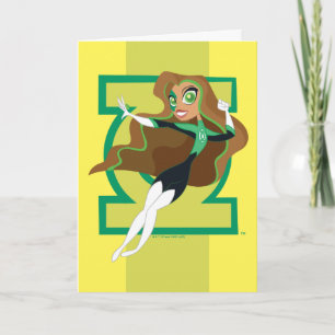 Carte DC Super Hero Girls Green Lantern