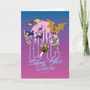 Carte DC Super Hero Girls Skyline