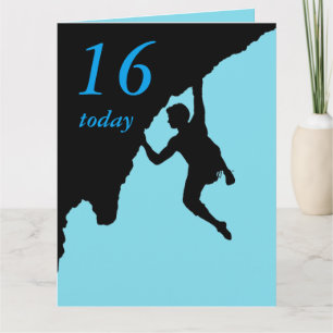 Carte de 16e anniversaire