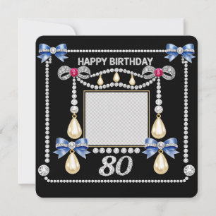 Carte de 80e anniversaire inspirée de la royauté T