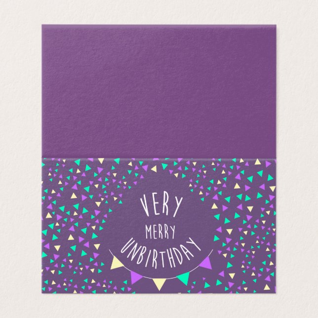 Carte de anniversaire très joyeuse (Outside Unfolded)