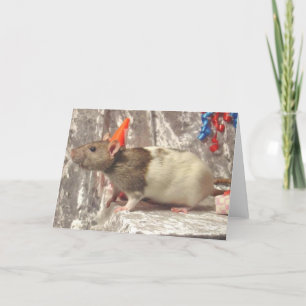 Carte de B-jour de rat