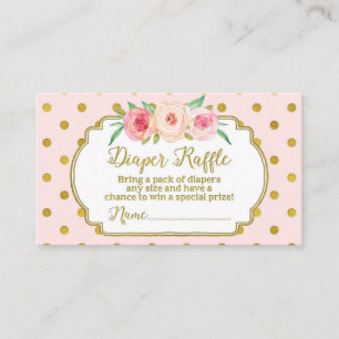 Carte de Baby shower à rabat pour  de couches en o