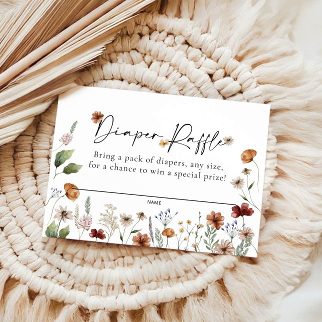 Carte de Baby shower de carafe à couches florales (Créateur téléchargé)