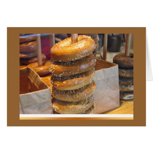 Carte de BAGEL (Devant horizontal)