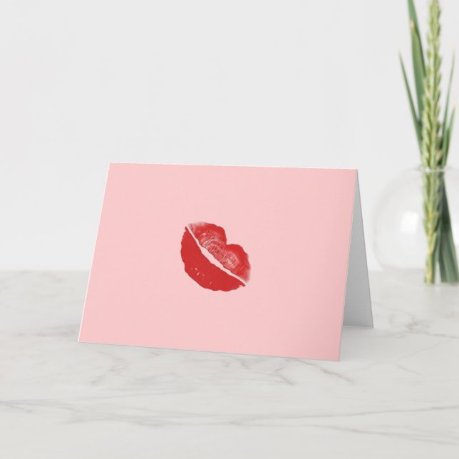 Carte de baiser (Devant)