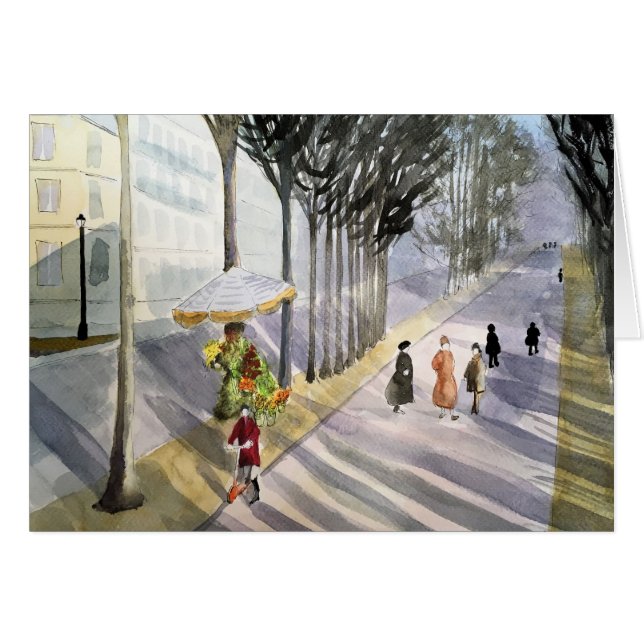 Carte de balade de week-end (Devant horizontal)