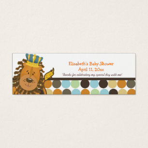 Carte de balise King of the Jungle Customisée Favo