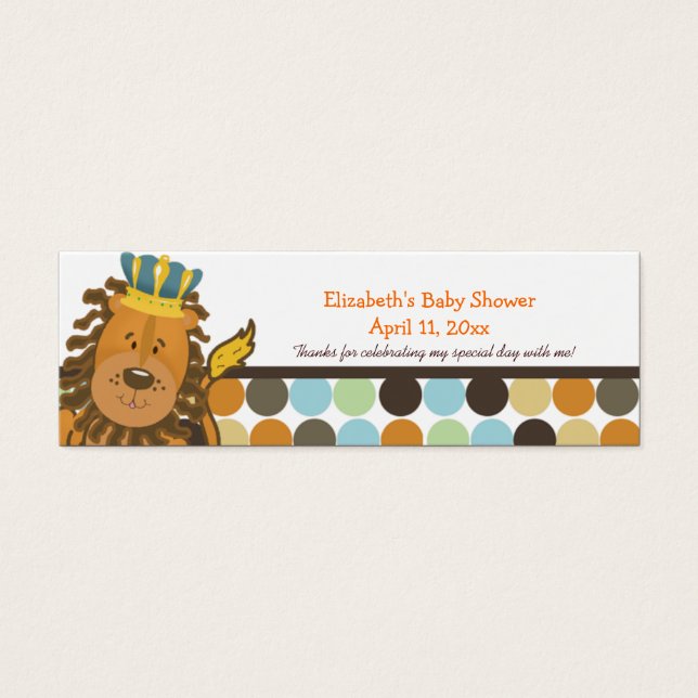 Carte de balise King of the Jungle Customisée Favo (Devant)