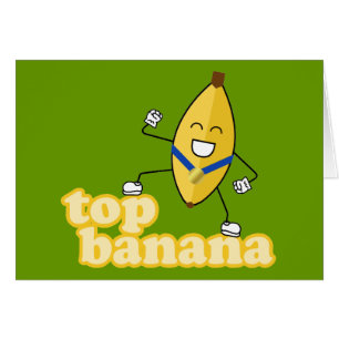 Carte de banane supérieure