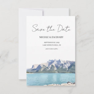 Carte de Banff National Park - Enregistrer la date
