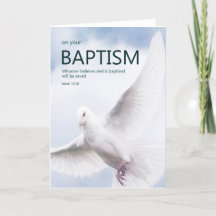 Carte De Baptême Religieux Pour Adultes Bible Vers