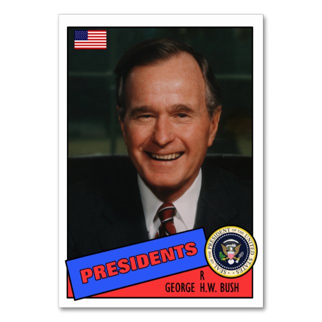 Carte de base-ball George H.W. Bush (Par défaut)