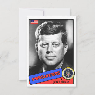 Carte de base-ball John F. Kennedy