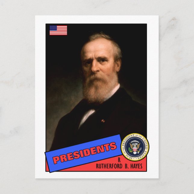 Carte de baseball Rutherford B. Hayes (Devant)