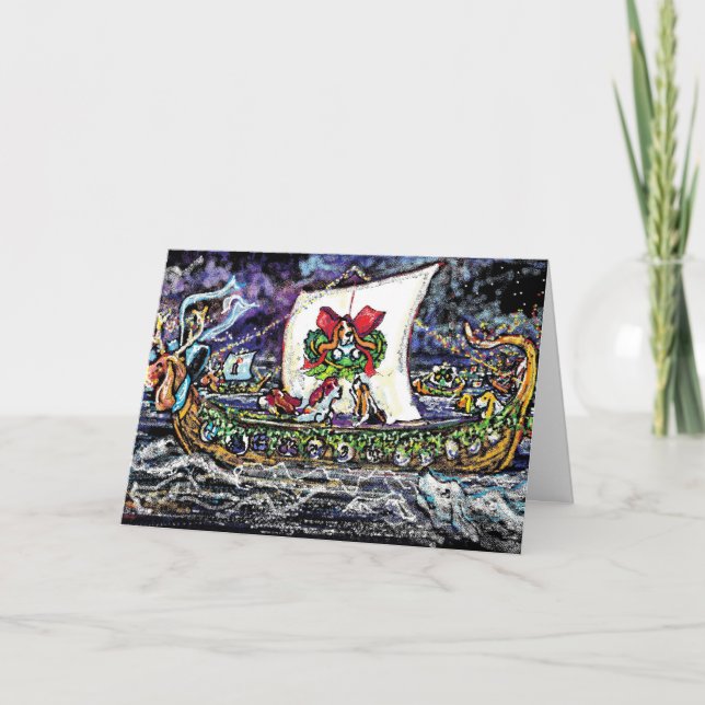 Carte de basset de vacances de Viking (Devant)