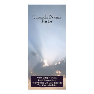 Carte de bâti biblique Blue Sky Church, carte de m