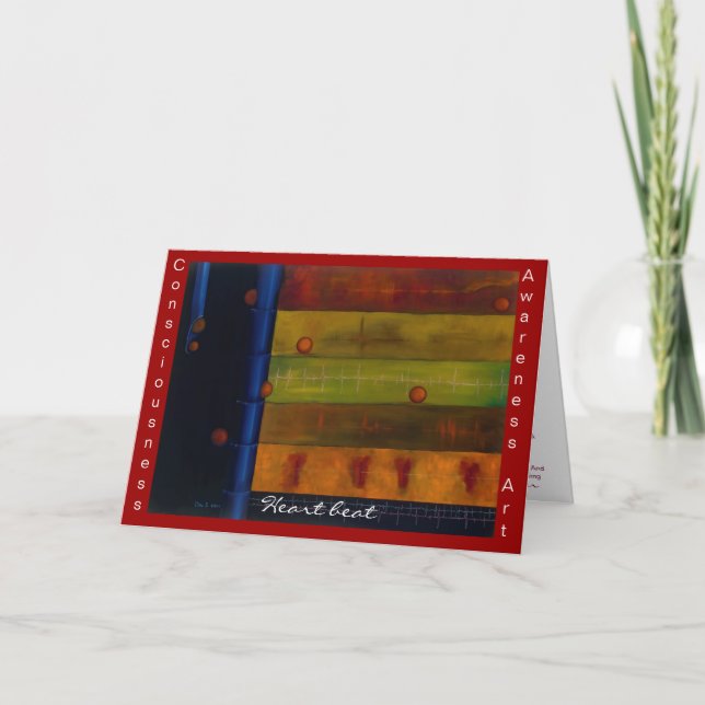 Carte de battement cardiaque (Devant)