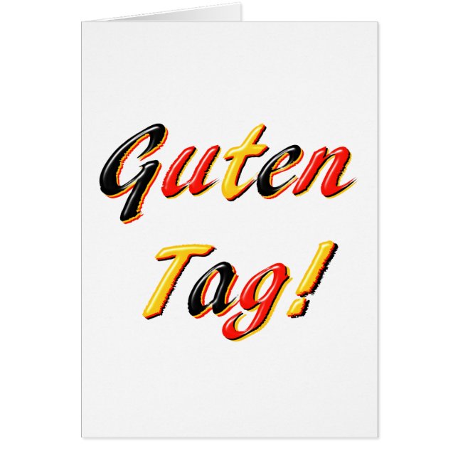 Carte de beau jour (Devant)