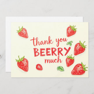Carte de beaucoup de Merci en jeu Berry