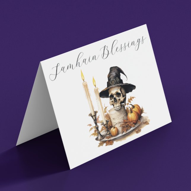 Carte de Bénédiction Samhain (Créateur téléchargé)