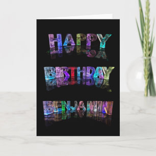 Carte de Benjamin de joyeux anniversaire
