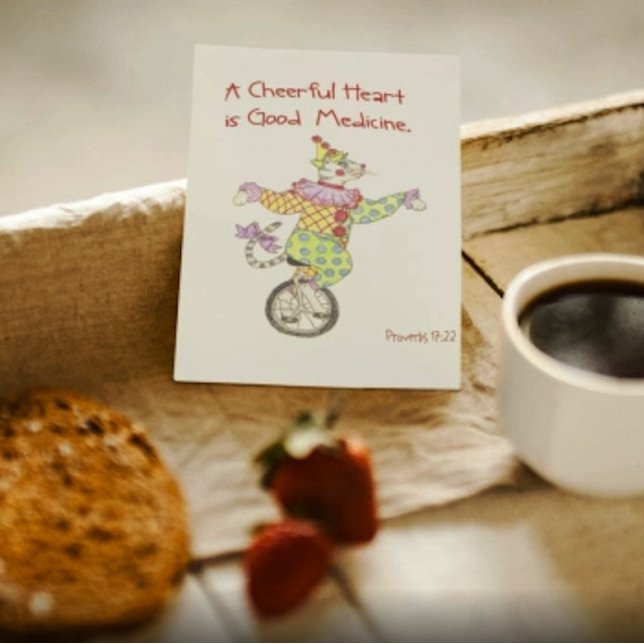 Carte de bien-être du coeur joyeux (Créateur téléchargé)