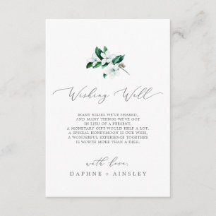 Carte de bien-être pour Mariage de verdure Woodlan