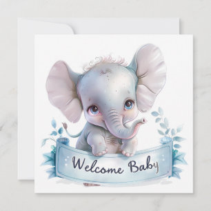 Carte de Bienvenue Bébé