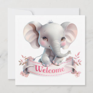 Carte de Bienvenue Bébé