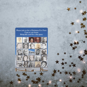 Carte De Bingo Familiale Avec Photo De Montagne Co