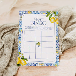 Carte de Bingo pour Cadeau de Baby Shower au Citro