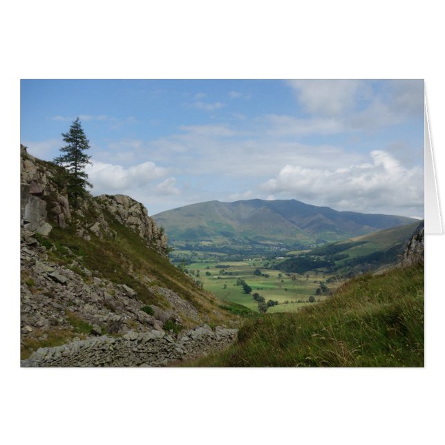 Carte de Blencathra (Devant horizontal)