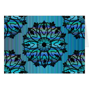 Carte de bleu de carreau de valium