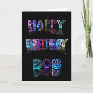 Carte de Bob de joyeux anniversaire