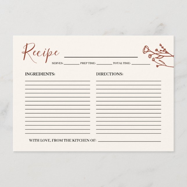 Carte de boîtier (Devant)